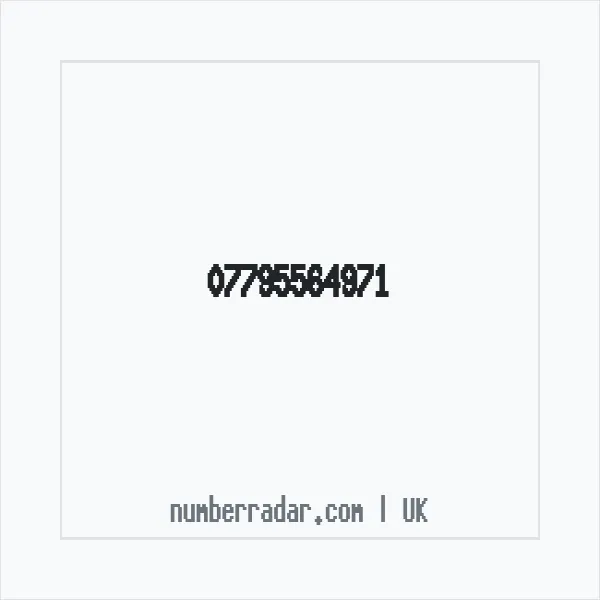 Reverse number check for +44 7795 564971 — who called me?