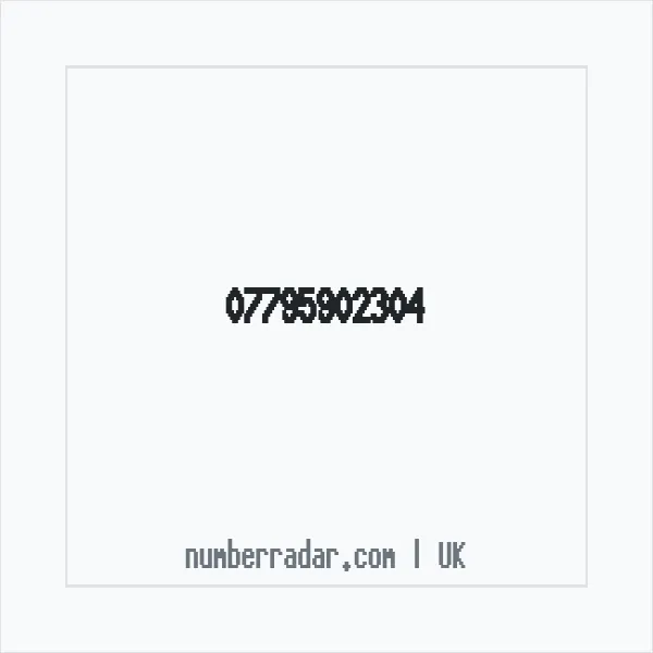 Reverse number check for +44 7795 902304 — who called me?