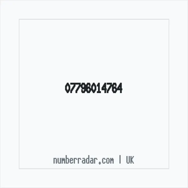 Reverse number check for +44 7796 014764 — who called me?