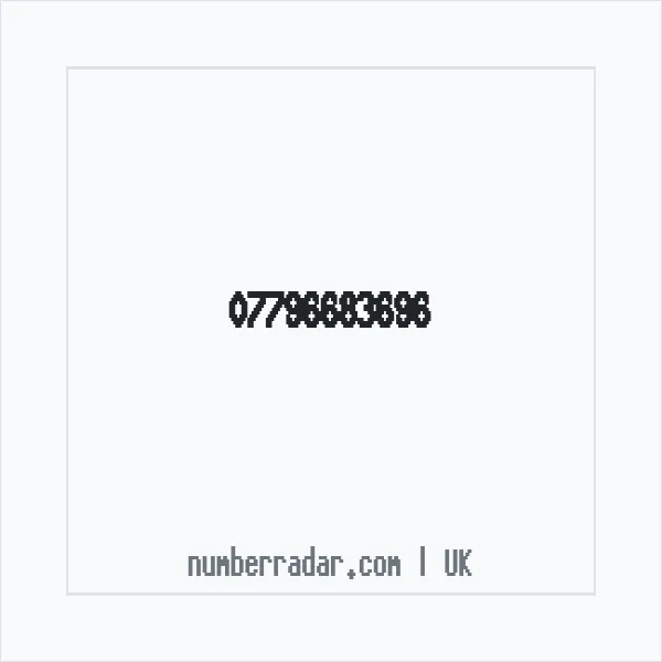 Reverse number check for +44 7796 683696 — who called me?