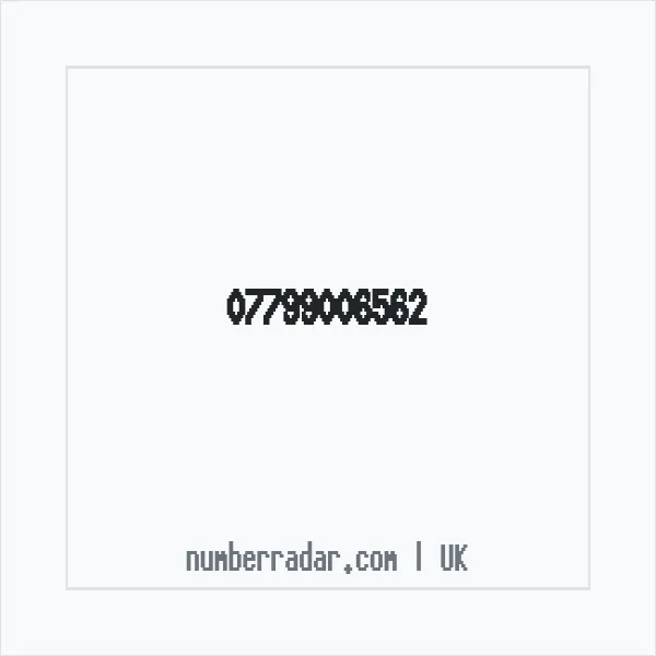 Reverse number check for +44 7799 006562 — who called me?