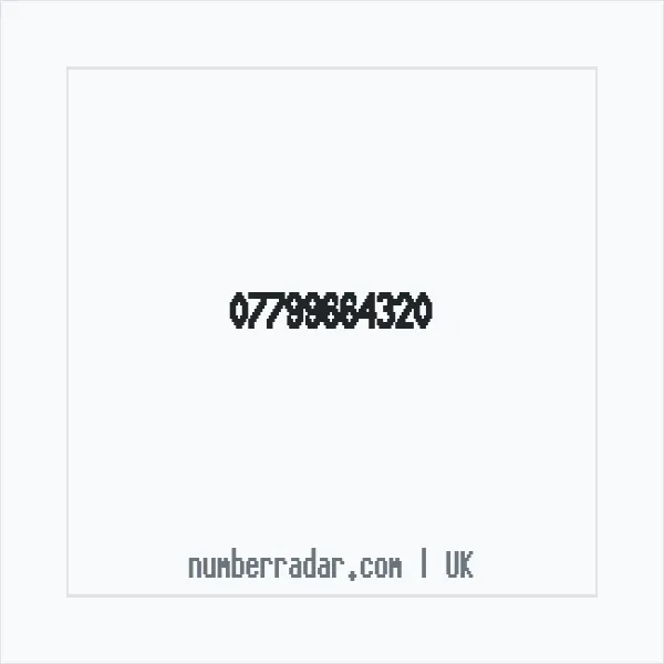 Reverse number check for +44 7799 664320 — who called me?