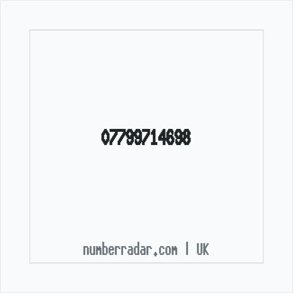 Reverse number check for +44 7799 714698 — who called me?