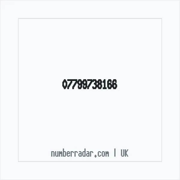 Reverse number check for +44 7799 738166 — who called me?