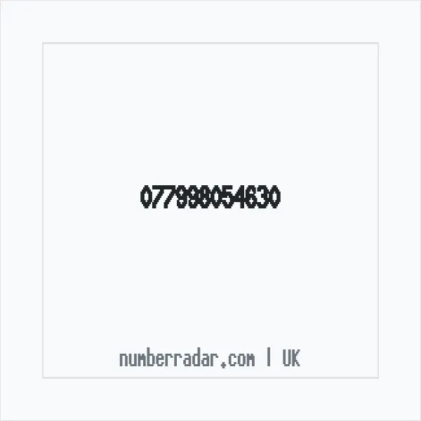 Reverse number check for +44 (7799) 805-463 — who called me?