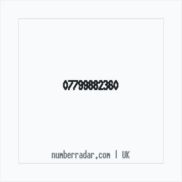 Reverse number check for +44 7799 882360 — who called me?