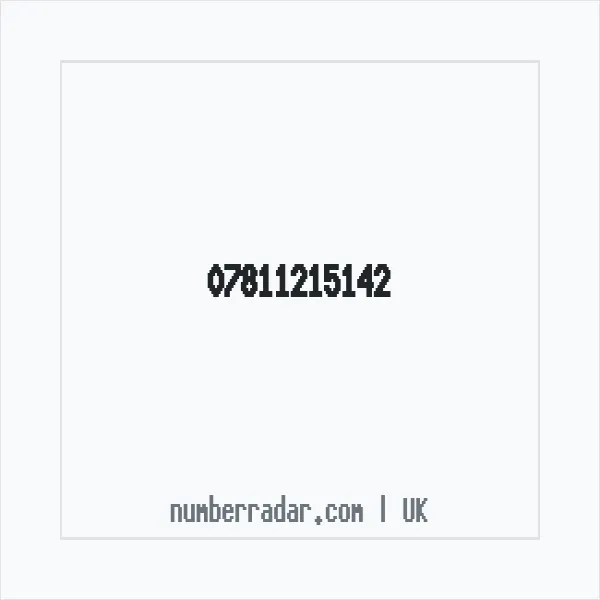 Reverse number check for +44 7811 215142 — who called me?