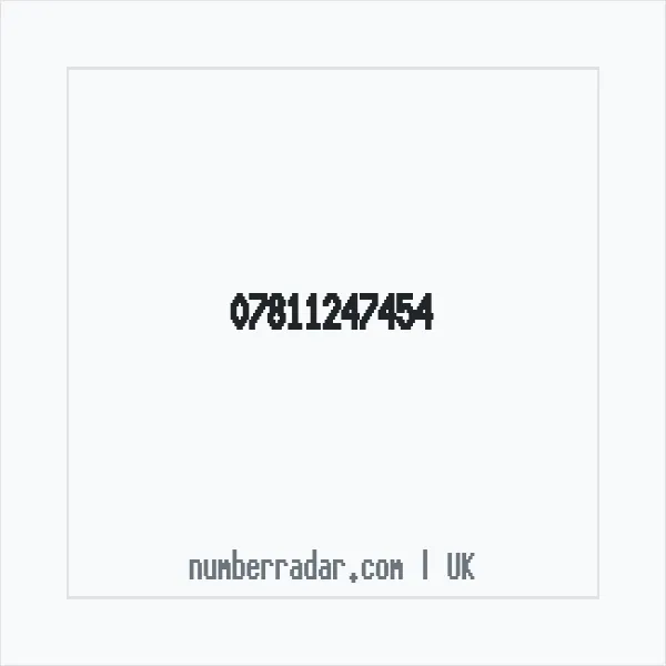 Reverse number check for +44 7811 247454 — who called me?