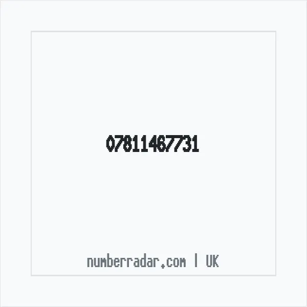 Reverse number check for +44 7811 467731 — who called me?