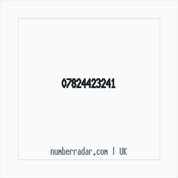 Reverse number check for +44 7824 423241 — who called me?