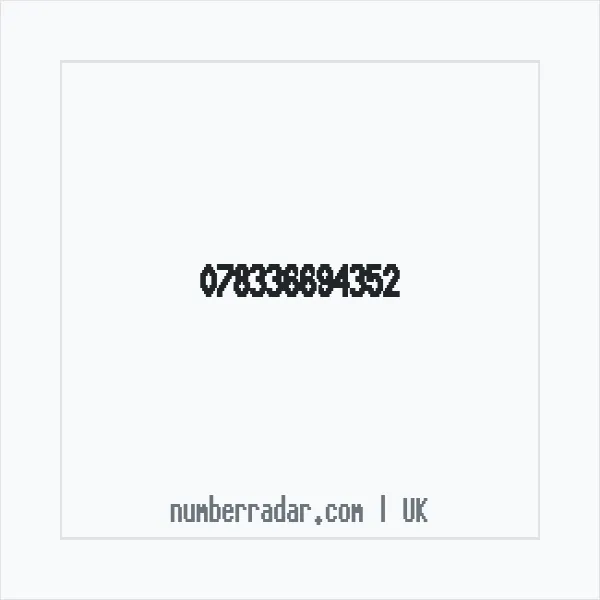 Reverse number check for +44 (7833) 669-435 — who called me?