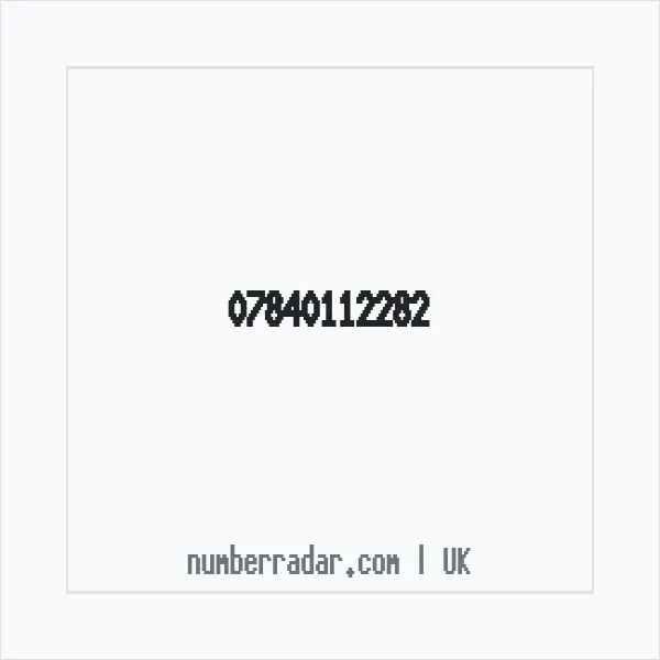 Reverse number check for +44 7840 112282 — who called me?