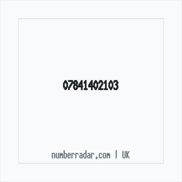 Reverse number check for +44 7841 402103 — who called me?