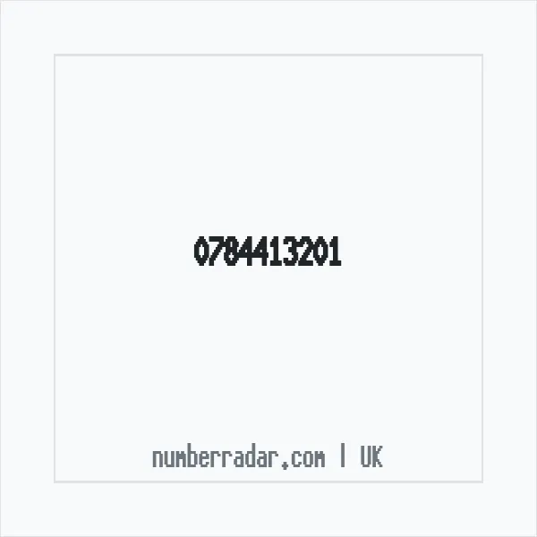 Reverse number check for +44 784413201 — who called me?