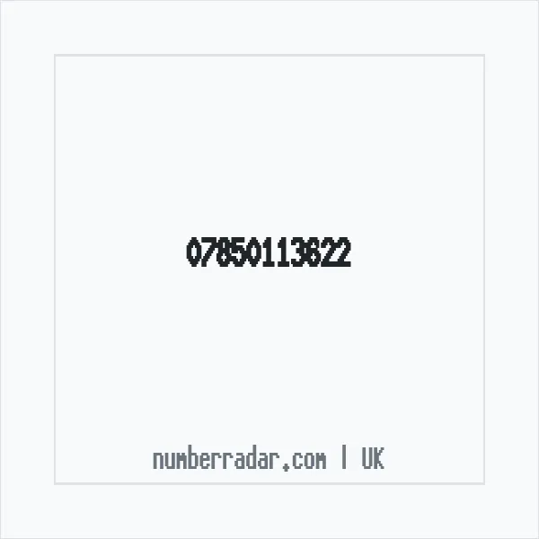 Reverse number check for +44 7850 113622 — who called me?