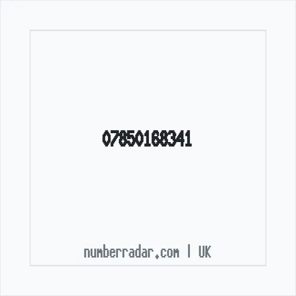 Reverse number check for +44 7850 168341 — who called me?