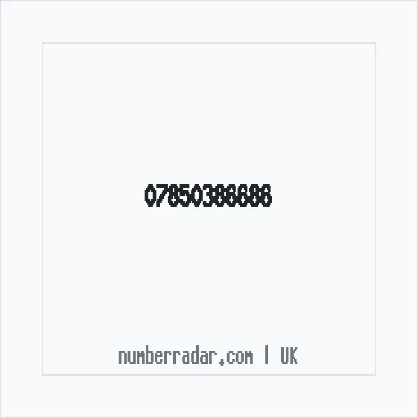 Reverse number check for +44 7850 386686 — who called me?
