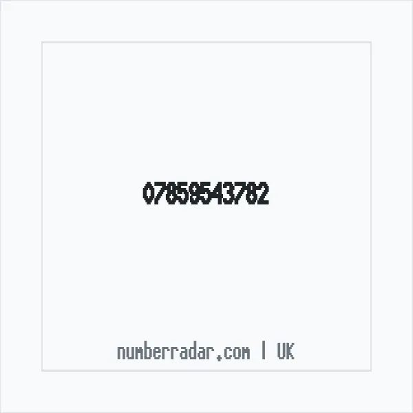 Reverse number check for +44 7859 543782 — who called me?