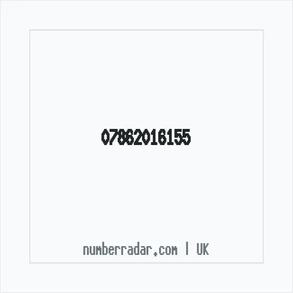 Reverse number check for +44 7862 016155 — who called me?