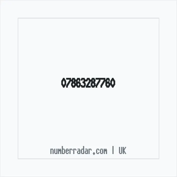 Reverse number check for +44 7863 287760 — who called me?