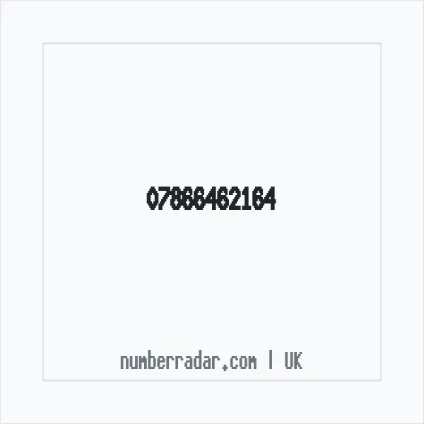 Reverse number check for +44 7866 462164 — who called me?