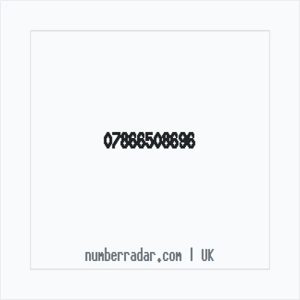 Reverse number check for +44 7866 508696 — who called me?