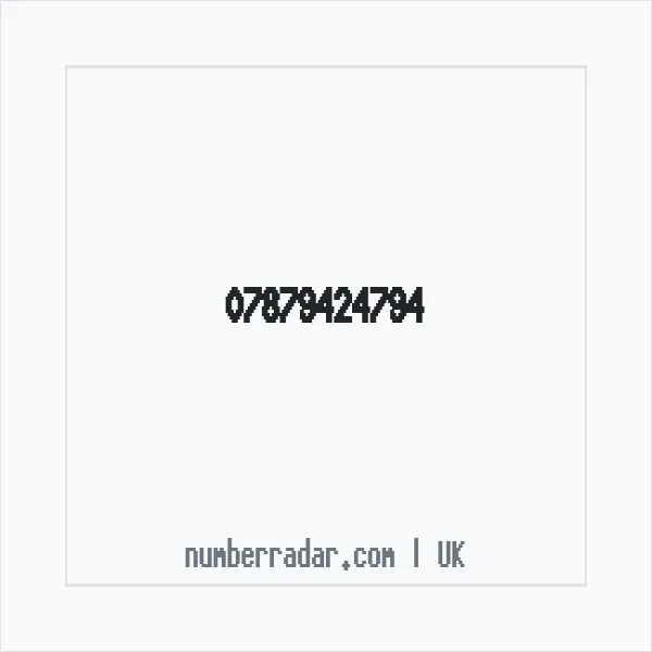 Reverse number check for +44 7879 424794 — who called me?