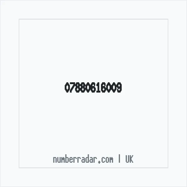 Reverse number check for +44 7880 616009 — who called me?