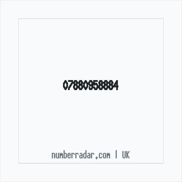 Reverse number check for +44 7880 958884 — who called me?
