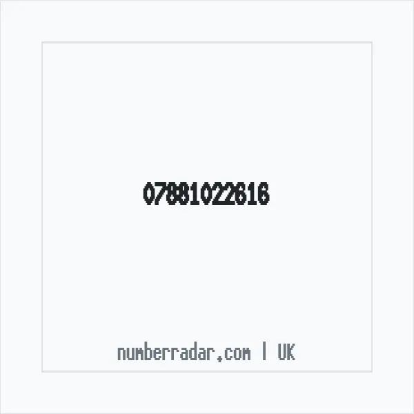 Reverse number check for +44 7881 022616 — who called me?