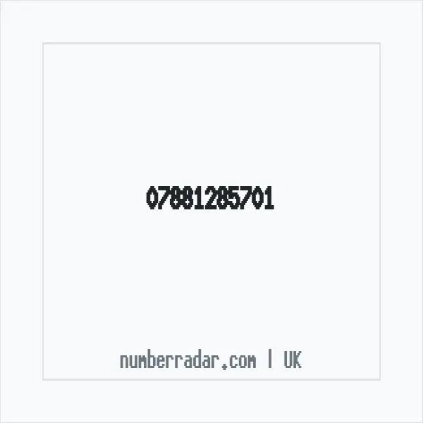 Reverse number check for +44 7881 285701 — who called me?