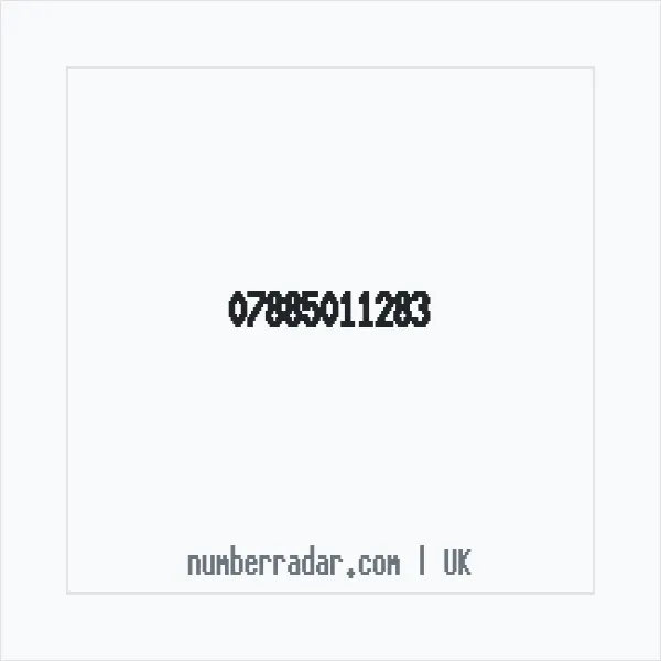 Reverse number check for +44 7885 011283 — who called me?