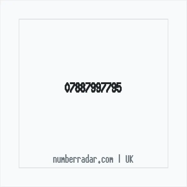 Reverse number check for +44 7887 997795 — who called me?