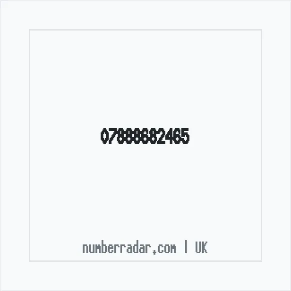 Reverse number check for +44 7888 682465 — who called me?