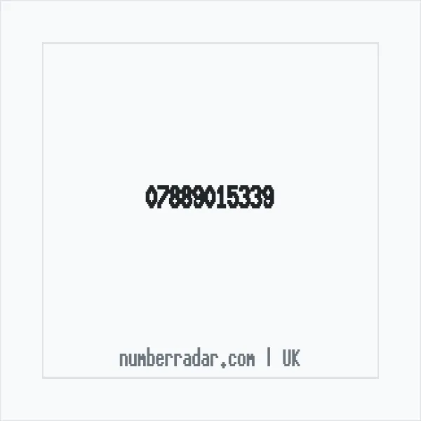 Reverse number check for +44 7889 015339 — who called me?