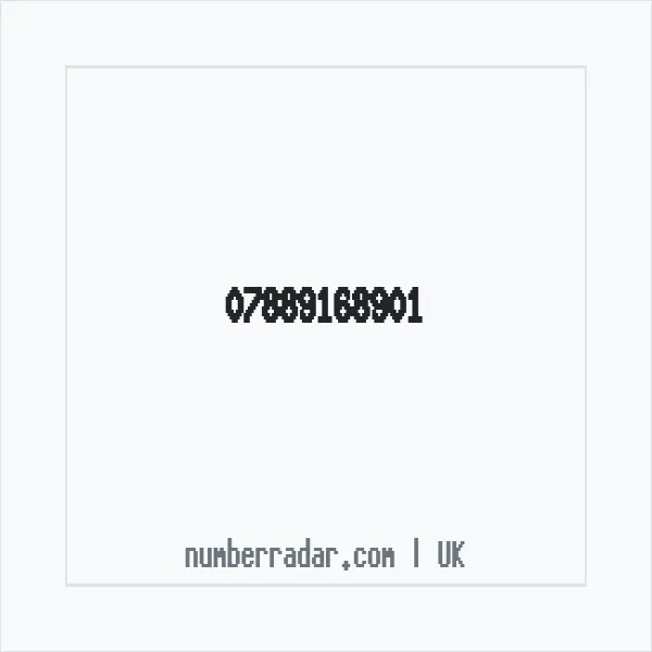 Reverse number check for +44 7889 168901 — who called me?