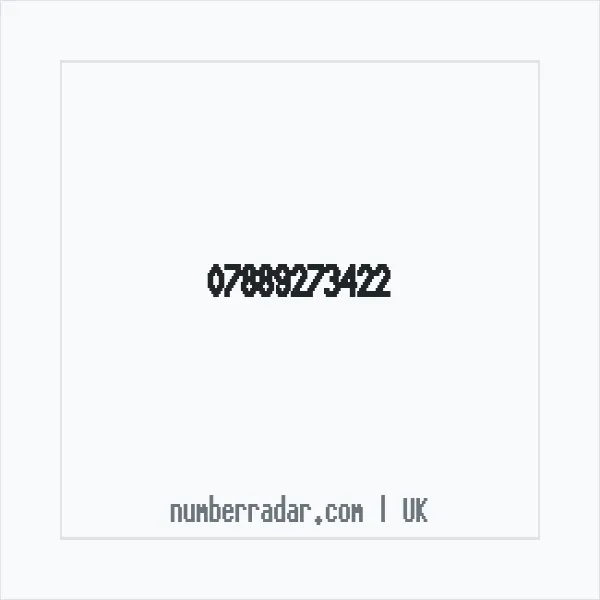 Reverse number check for +44 7889 273422 — who called me?