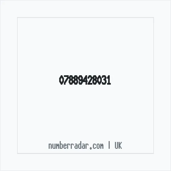 Reverse number check for +44 7889 428031 — who called me?