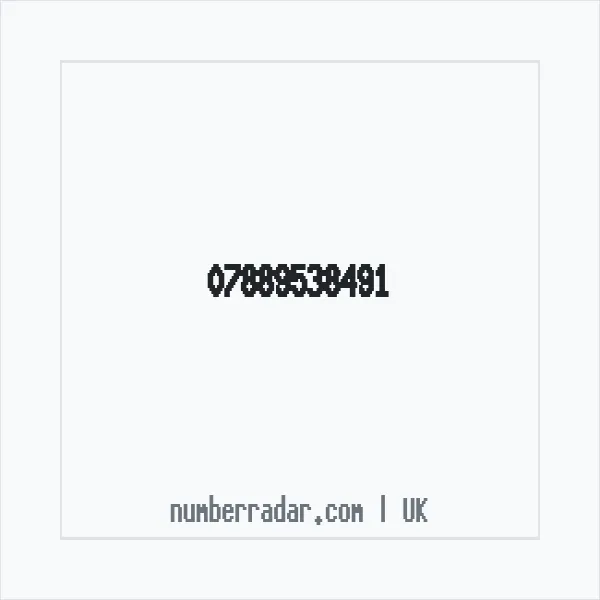 Reverse number check for +44 7889 538491 — who called me?