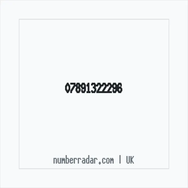 Reverse number check for +44 7891 322296 — who called me?