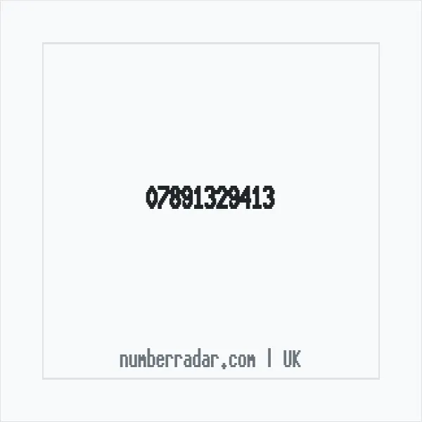 Reverse number check for +44 7891 329413 — who called me?