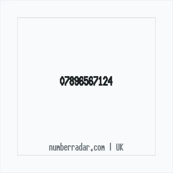 Reverse number check for +44 7896 567124 — who called me?