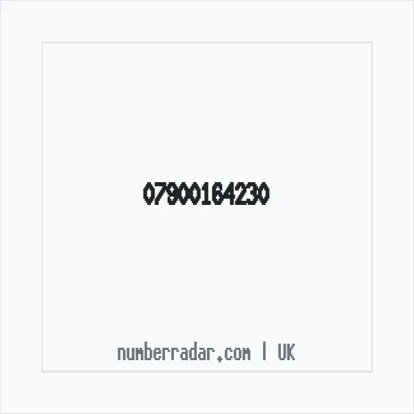 Reverse number check for +44 7900 164230 — who called me?