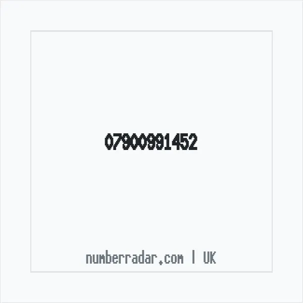 Reverse number check for +44 7900 991452 — who called me?
