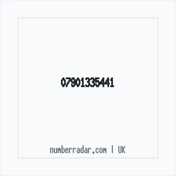 Reverse number check for +44 7901 335441 — who called me?