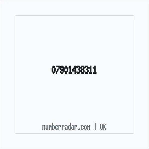 Reverse number check for +44 7901 438311 — who called me?