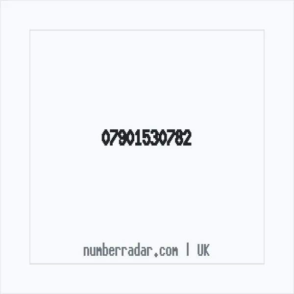 Reverse number check for +44 7901 530782 — who called me?