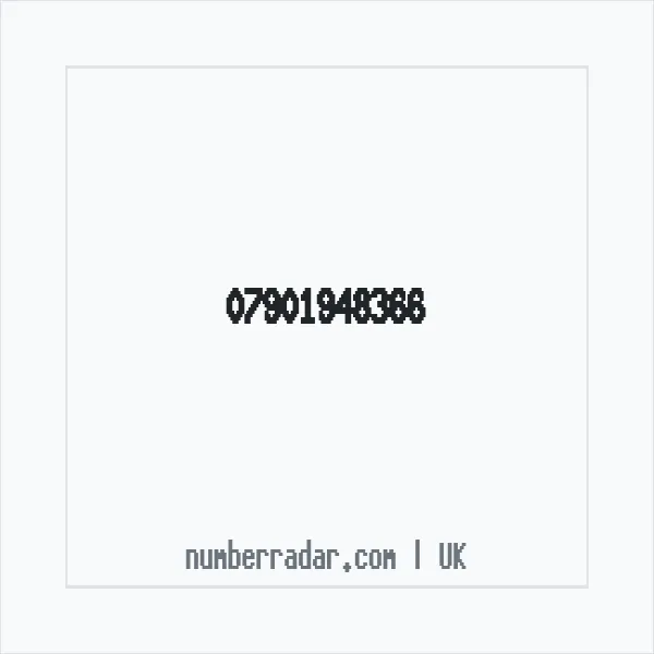 Reverse number check for +44 7901 948366 — who called me?
