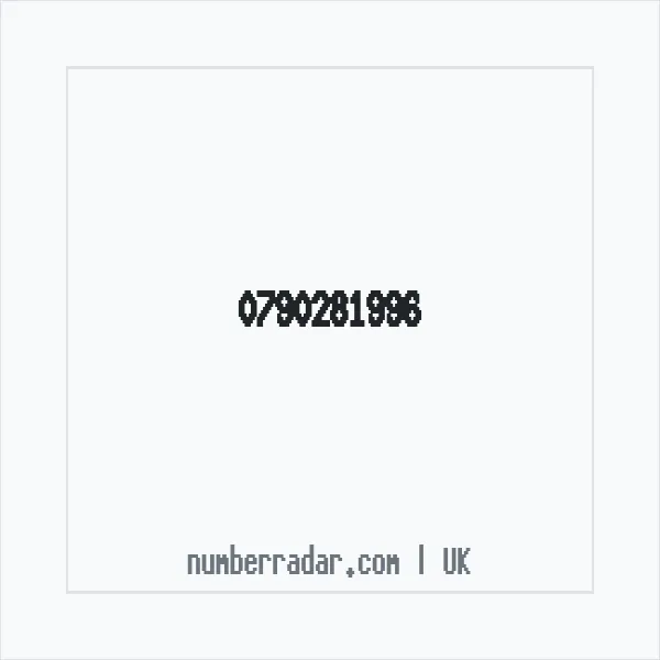 Reverse number check for +44 790281996 — who called me?