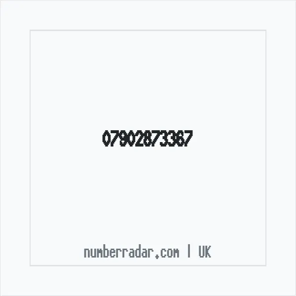 Reverse number check for +44 7902 873367 — who called me?